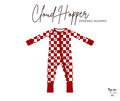 Cloud Hopper Zippered Romper